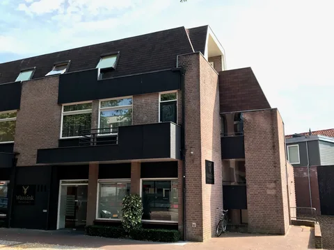 Het kantoorpand van Brinie Financial Services aan de Stationsstraat 4A in Epe